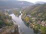  Le Doubs au pied de la citadelle  (vers l'aval)